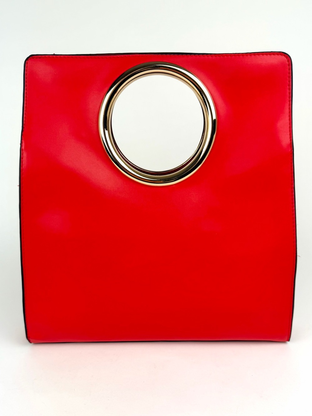 A New Day’s Foldover Metal Handle Clutch